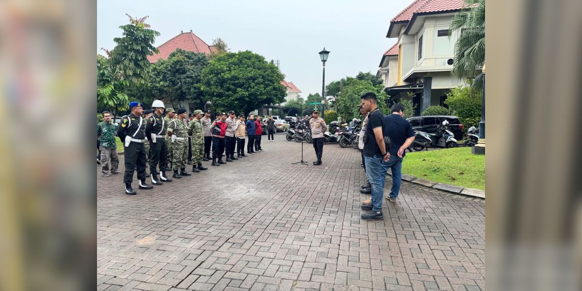 Pengamanan Eksekusi Pengosongan Rumah di Cluster Batavia Berjalan Aman