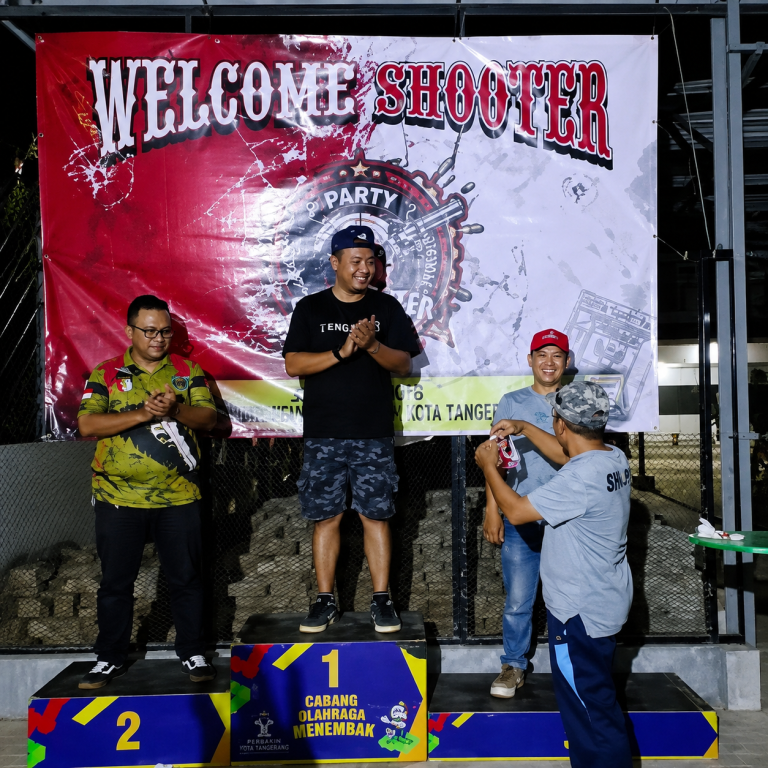 30 Shooter Adu Akurasi di Lomba Tembak Reaksi Perbakin Tangerang